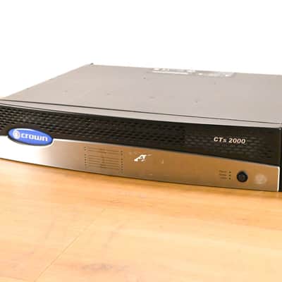 Crown CTs 2000 2-Channel 1000W Power Amplifier CG01YVJ image 1