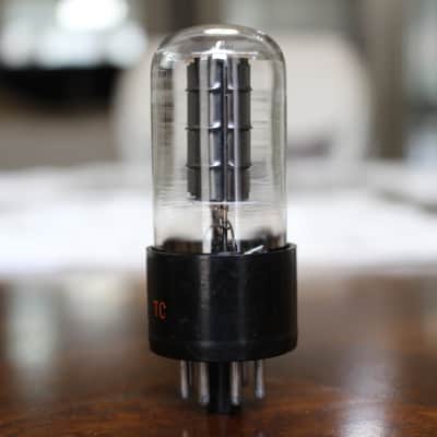 CBS 6V6GT - VT107 - BLACK PLATE - NOS - VINTAGE POWER TUBE image 4