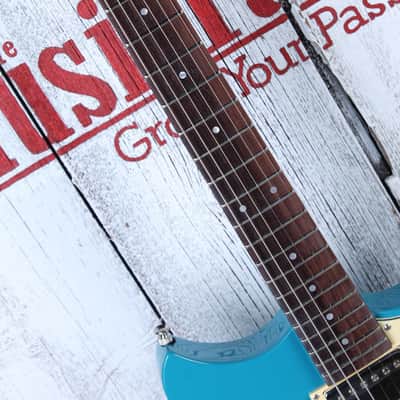 Yamaha RSE20 Revstar Element Chambered Body Electric Guitar Swift Blue Finish image 9