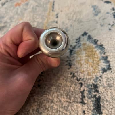 Rudy Muck 17C Bb Trumpet Mouthpiece (Silver plated) image 7
