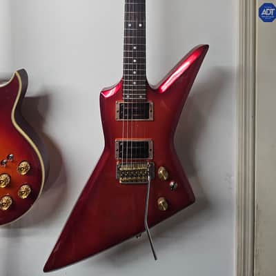 1985 Aria Pro II Japan ZZ-Deluxe Explorer MIJ Electric Guitar
