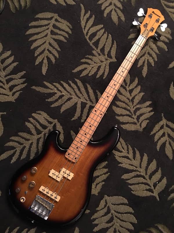 Ibanez Vintage Roadster Bass Lefty 1982 Sunburst image 1