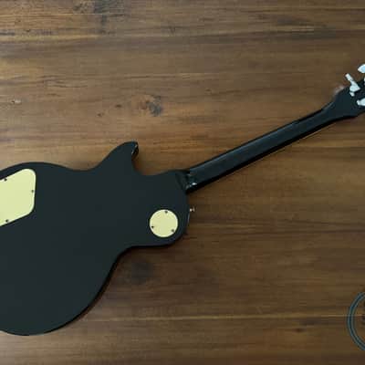 Greco Les Paul Guitar, Ebony (Black), MIJ, 1978 Vintage, EG500 image 4