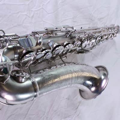 Conn F-Mezzo Soprano Saxophone ORIGINAL SILVER PLATE image 4
