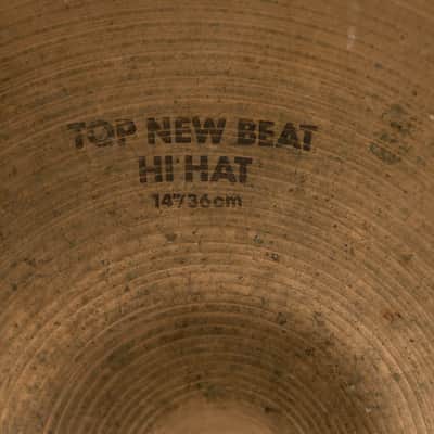 Zildjian A 14" New Beat Hi Hat Cymbals 1056g 1399g image 4