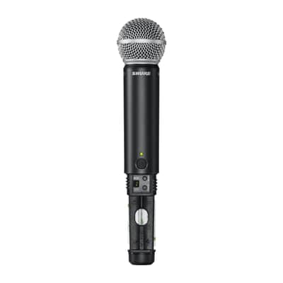 Shure BLX288/SM58 J11 Frequency Band Wireless Dual Microphone System (Silver) image 4