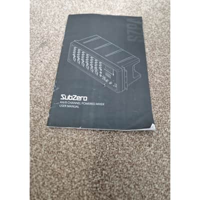 SubZero SZPA-815 - PA Speaker - Black - Very Good w/ Original Box image 2