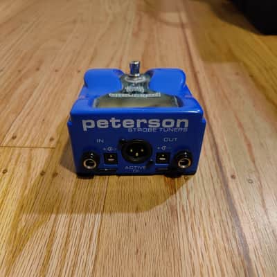 Peterson VS-S StroboStomp Pedal Tuner 2000s Blue image 2