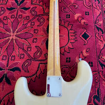 DEARNALEY STRATOCASTER 1999 - OUTSTANDING BIRDSEYE MAPLE AND BLONDE, GREAT SOUND AND PLAYABILITY image 5