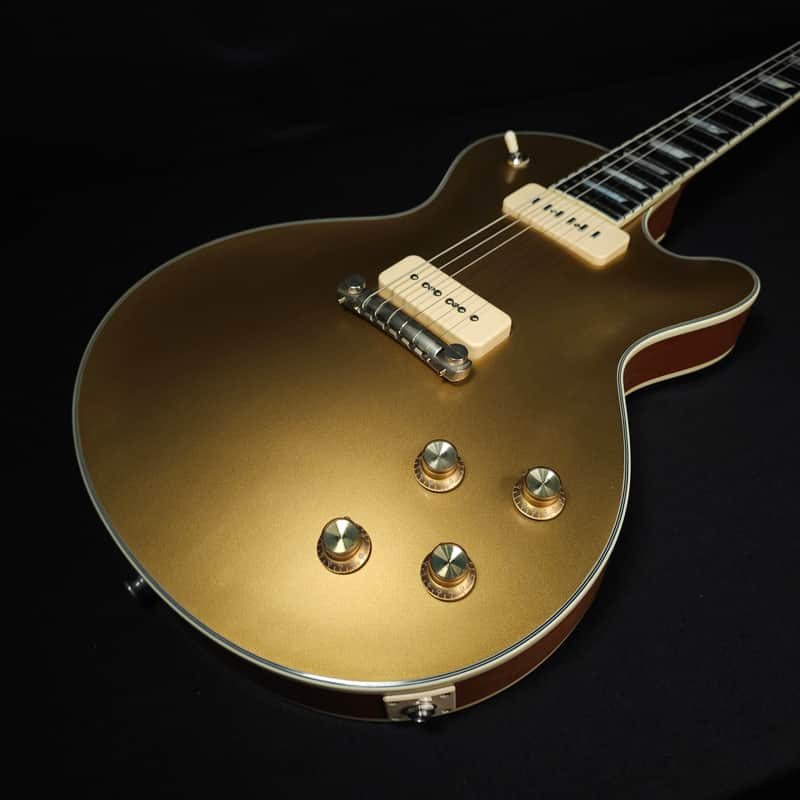 Eastman SB54/TV Limited Single Cut Gold Top With Lollars, Hard Case image 1