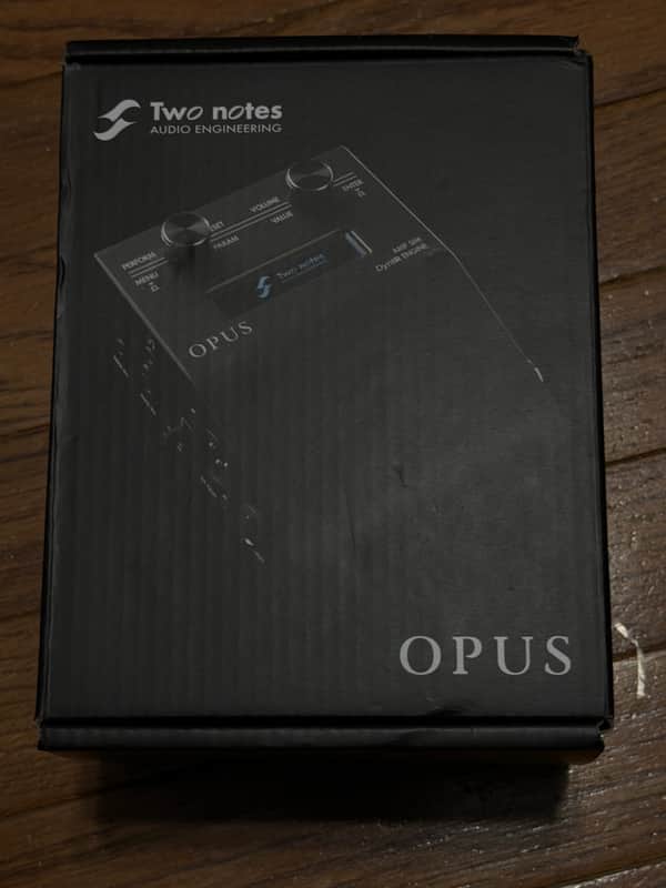 Two Notes OPUS Amp Sim / DynIR Engine 2023 - Present - Black image 1