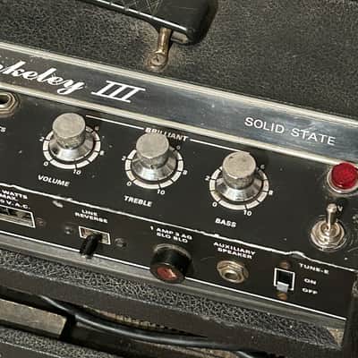 1968 Vox V1083 Berkeley III Super Reverb 2-Channel 35-Watt 2x10" Piggyback Guitar Amp, Serviced and Sounding Great! image 8