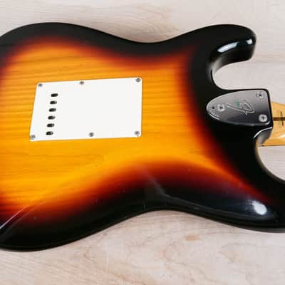 Fender ST72-115 Stratocaster Reissue MIJ 1986 Sunburst Highest Model Tier USA PUs Fujigen Vintage Japan w/ Bag image 10
