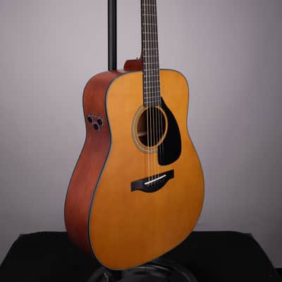 Yamaha FGX3 Red Label Acoustic-Electric Guitar with Hard Bag image 3