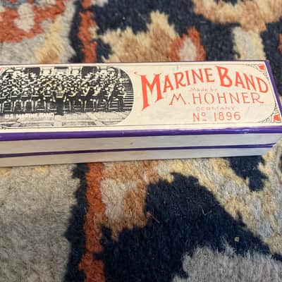 Hohner Marine Band 1896 Key of C Mint in Box Free Ship Tomorrow image 2