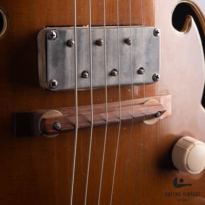 c. 1940 National Sonora Archtop Acoustic Electric Guitar image 9