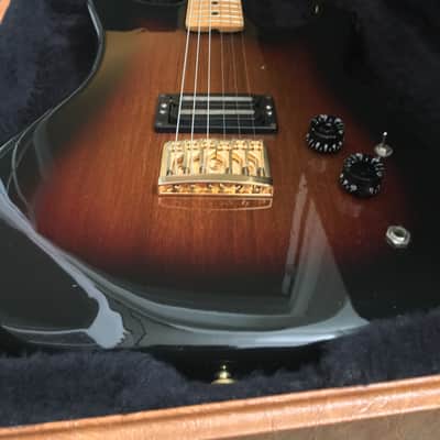 1981 Kramer Pacer Guitar Tobacco Burst "Strat Head" in excellent condition with OHSC image 6