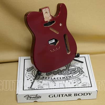 099-8006-709 Fender Candy Apple Red Vintage Bridge Mount Telecaster Body image 1