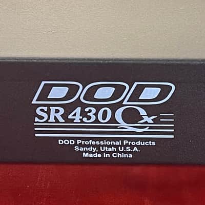 DOD SR430 Qx Dual 15 Band Graphic EQ 2000's - Dark Grey image 1