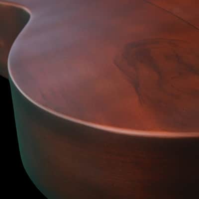 Round hole acoustic luthiery archtop guitar Manouche Gypsy image 6