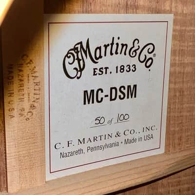 Martin 2007 MC-DSM Limited Edition, Extreme Flamed Koa and Italian Alpine Spruce image 9