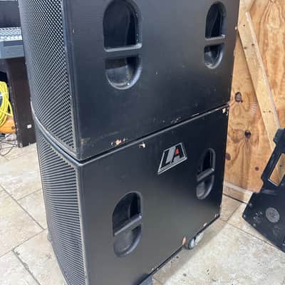 EAW LA118 18" Subwoofers – PAIR - with 2 Dollies - Tested & Working #5 & 6 image 12