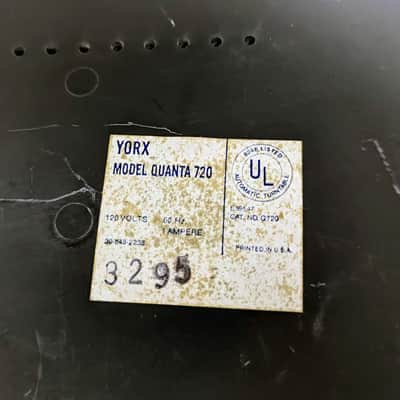 Vintage Yorx Quanta 720 BSR Direct Drive Turntable image 13