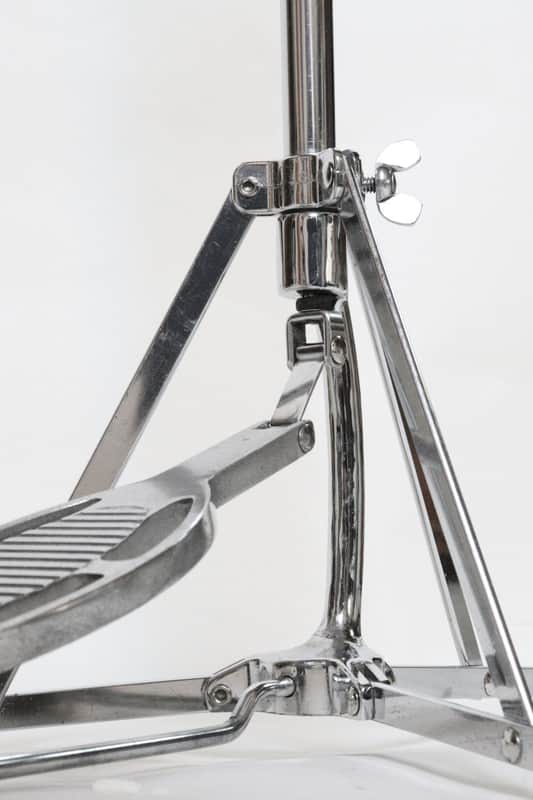Ludwig #1123 Flat Base "Ringo" Hi Hat Stand, Original Clutch & Logo Cymbal Seat - Early 1960s / INSPECTED & TESTED image 1