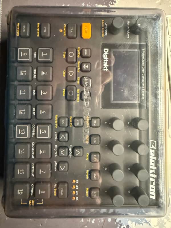 Elektron Digitakt 2017 - 2024 - Black image 1