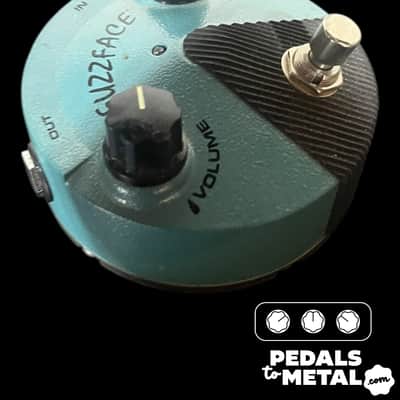 Dunlop FFM3 Jimi Hendrix Signature Fuzz Face Mini 2014 - Present - Light Blue X12856 image 2