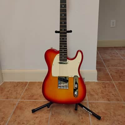 Indio Retro DLX Plus Ash electric guitar with gigbag 2024 - Natural image 1