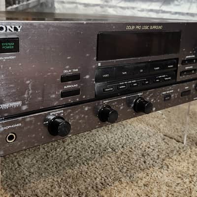 Sony TA-AV521 Integrated Stereo Amplifier 90s - Black image 2