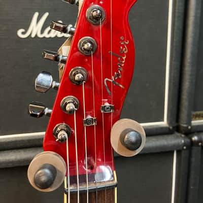 Fender Special Edition Set-Neck Custom Telecaster HH FMT 2003 - Crimson Transparent image 3