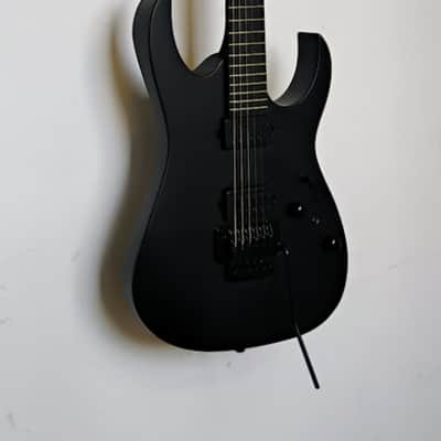 Ibanez RGRB620-BKF - Iron Label Series - Electric Guitar - 2025 - Floyd Rose - Black Hardware - Black Flat image 4