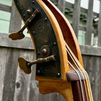 1938 Kay M-4 Upright Bass - Blonde image 9