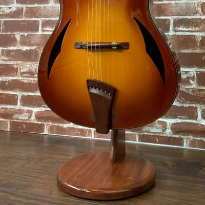 Tim Bram Sunburst Mahogany Tribute Archtop (Display Guitar/Never Previously Owned) Authorized Dealer image 7