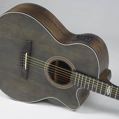 Strinberg SD-200C Dreadnought Acoustic Electric Guitar Tobacco Made in Brazil Free Bag. image 6