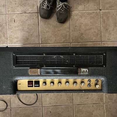 Marshall JMP 2100 Lead & Bass 2-Channel 50-Watt 2x12" Guitar Combo 1973 - 1976 - Black image 4