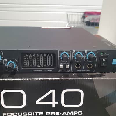 Focusrite Saffire Pro 40 Firewire Audio Interface 2010s - Black image 4