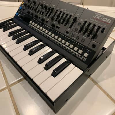 Roland JX-08 Boutique Series Polyphonic Synthesizer Module with K-25m Keyboard 2021 - Present - Black image 2