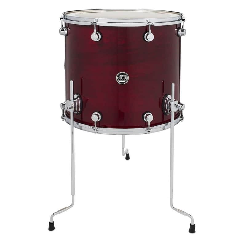 DW Performance Floor Tom 18x16 Cherry Stain image 1