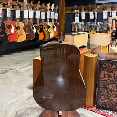 Fender "CD-60S" left-handed guitar, Natural finish - Open Box image 5