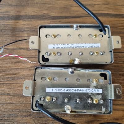 Strandberg HH Hot PAF Humbucker Pickups Set Chrome image 5