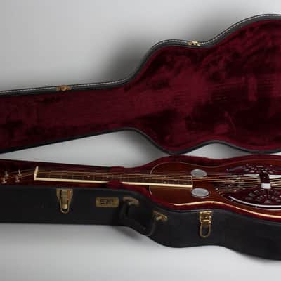 Beard  Vintage R Dobro Resophonic Guitar (2004), ser. #D-442, original black tolex hard shell case. image 10