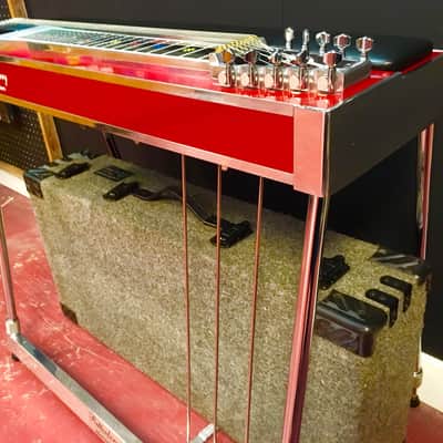 Rittenberry SD10 3x5 Standard Emmons E9 Pedal Steel Guitar Red Mica image 2