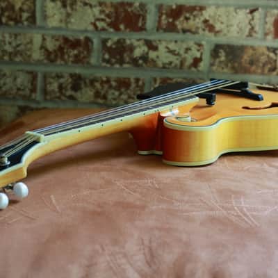 Epiphone MM-50E Professional Mandolin 2010s - Vintage Natural image 3