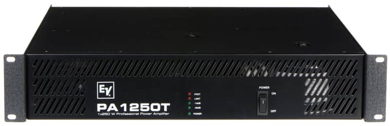 New Electro-Voice PA1250T 250W 1-Channel Commercial Power Amplifier F.01U.120.17