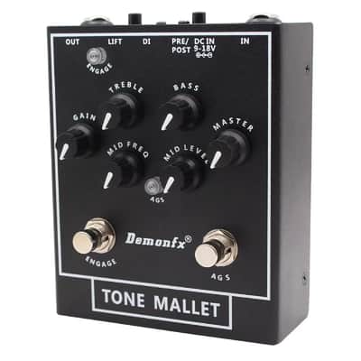 Demon FX Tone Mallet Bass PreAmp Boost/OD with DI image 3