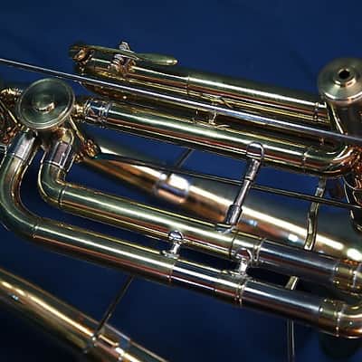 Jazzophone USA made Jazzophone 2024 Yellow Brass Saxophone Trumpet image 7