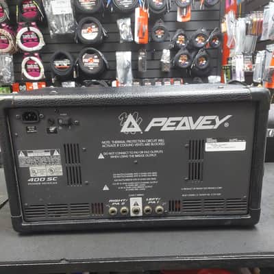 2000's Peavey XR684 Stereo Powered Mixer 2x200 Watts w/ Power Cable SN# 11077196 "Made In USA" image 5